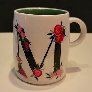 Inial M Mug Modern Expressions Floral 14 Oz Mug